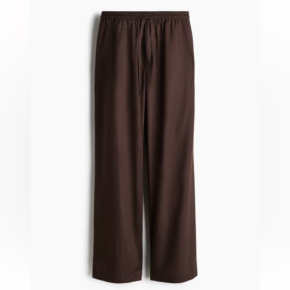 H&M Women's Brown Straight Leg Pants